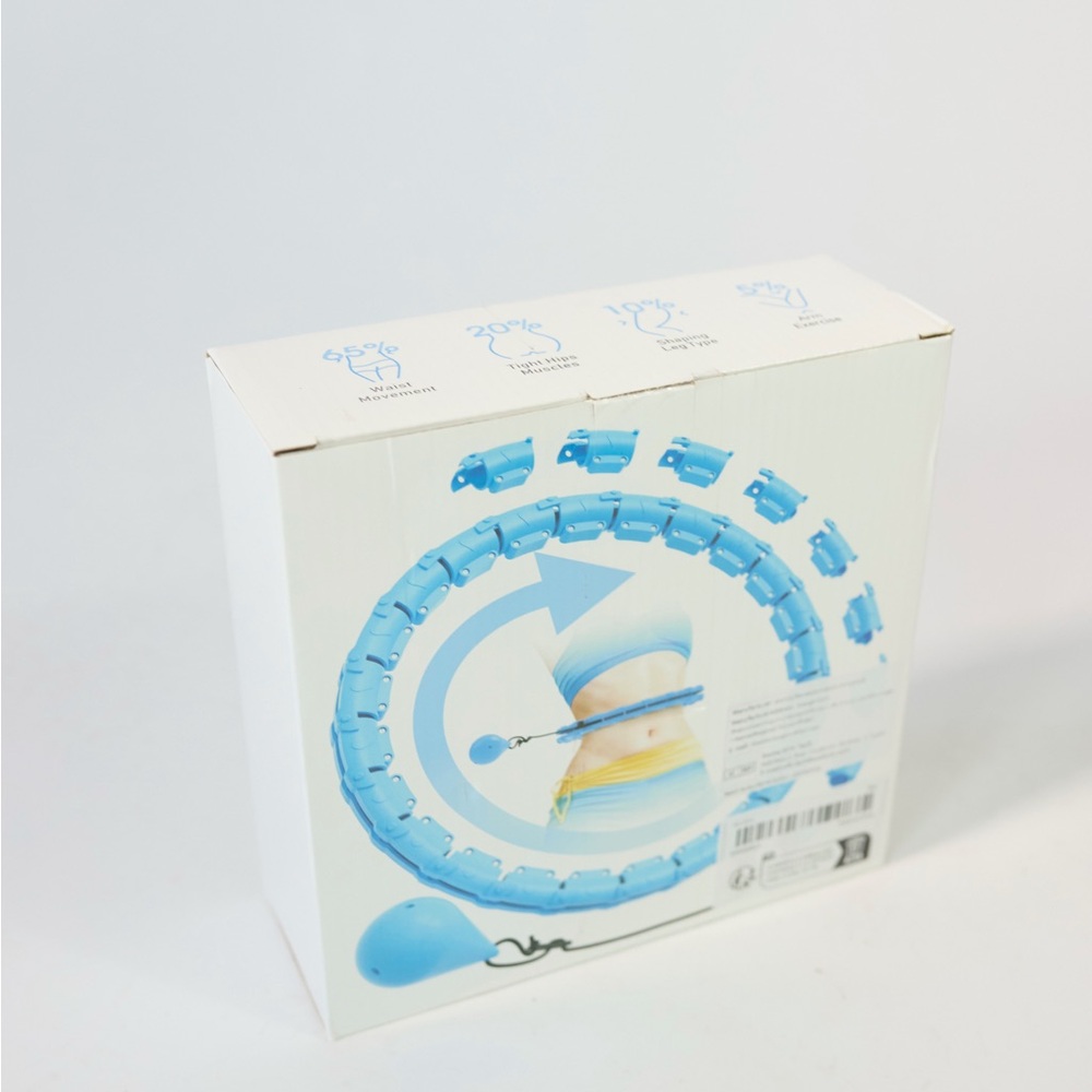 Weighted hula hoop for excercise